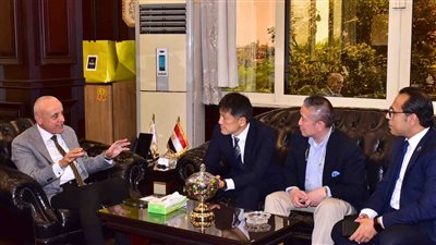 محافظ الأقصر يلتقي وفدًا من القنصلية اليابانية بمنى ديوان المحافظة 