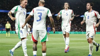 إيطاليا فى مواجهة بلجيكا.. الموعد والقناة الناقلة والمعلق بدورى الأمم الأوروبية 