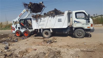 رفع 30 طنا من المخلفات في حملة نظافة جنوب الأقصر 