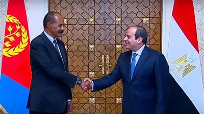 قمة مصرية إريترية.. السيسي يعلن رفضه التدخلات في الشؤون الداخلية لدول المنطقة