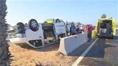 بالأسماء.. إصابة 9 أشخاص في تصادم ميكروباص ونقل توك توك بالمنصورة