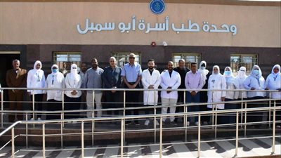 تفاصيل زيارة محافظ أسوان لوحدة طب أسرة ومستشفى أبو سمبل الدولى