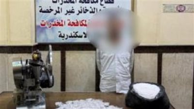 بقيمة 70 مليون جنيه.. ضبط متهمين بتصنيع مخدرات فى القاهرة والإسكندرية.. صور