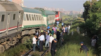 التحفظ على سائق الجرار المتسبب في حادث قطار المنيا