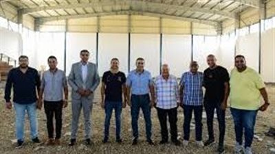 رئيس لجنة الشباب والرياضة يتفقد إنشاءات نادى بورسعيد