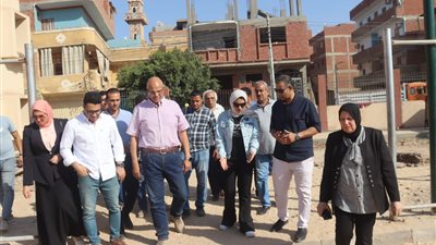 محافظ القليوبية يتفقد مشروعات «حياة كريمة» بشبين القناطر