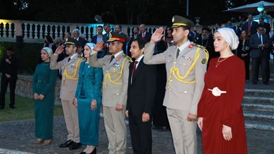 حماة الوطن بالخارج يحتفل مع سفارة مصر بإيطاليا بانتصارات حرب أكتوبر المجيدة