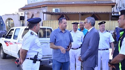 مرافق الأقصر تشن حملة لإزالة الإشغالات في شوارع المدينة (صور)