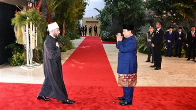  وزير الأوقاف يشارك في حفل تنصيب رئيس إندونيسيا 