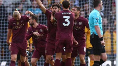 مانشستر سيتي يخطف فوز قاتل على وولفرهامبتون 