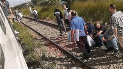 تفاصيل مصرع شخص إثر سقوطه من قطار بالدقهلية