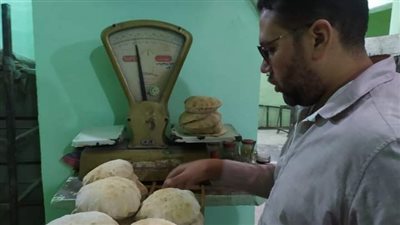 حملة تفتيشية مفاجئة علي مخابز حي ثاني بطنطا 