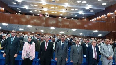 افتتاح فعاليات المؤتمر السنوي للدراسات العليا للعلوم الإنسانية بجامعة بنها