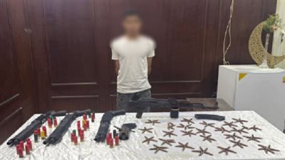 الداخلية تضبط أخطر تجار السلاح غير المرخص في الأهرام بالجيزة