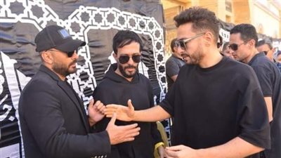 بالصورة.. أحمد عصام يكشف موعد عزاء والدته