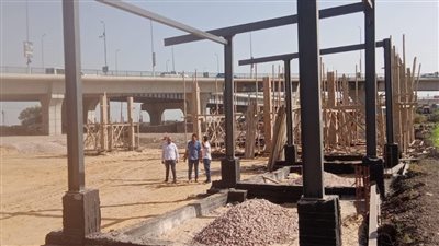 متابعة مستمرة من محافظ المنوفية للأعمال الانشائية بموقف قويسنا النموذجي