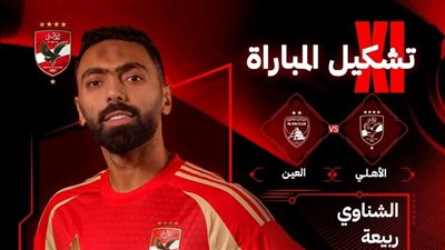 تعرف على تشكيل الأهلي والعين الإماراتي بطولة كأس ‏الإنتركونتيننتال وموعد المباراة 