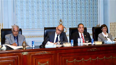 وزير التعليم يستعرض أمام لجنة التعليم بمجلس الشيوخ خطة الوزارة والتقييمات الاسبوعية 