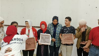  القاهرة تحصد المركز الأول ببطولة ذوى الهمم لمسابقة الأشغال الفنية لمدارس النور للمكفوفين