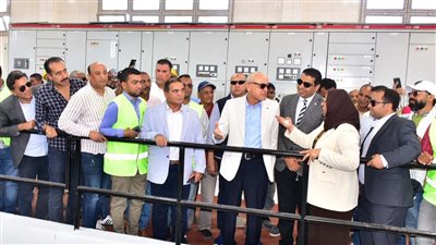 افتتاح محطة الصرف الصحي بمدينة الزينية لخدمة 20 ألف نسمة بالأقصر 