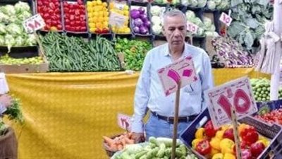 رئيس حى غرب المنصورة يتفقد منافذ السلع الغذائية للتأكد من إعلان الأسعار