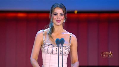 أنابيلا هلال تقدم حفل ختام مهرجان الجونة السينمائي في دورته السابعة