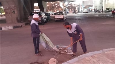 رفع 45 طن من المخلفات والأتربة خلال حملة نظافة بالأقصر 