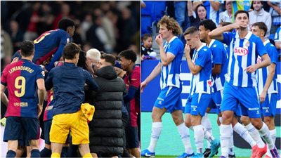 موعد والقناة الناقلة لديربي برشلونة وإسبانيول في الدوري الإسباني