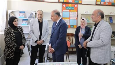 محافظ المنيا يتفقد عددًا من المدارس لمتابعة انتظام العملية التعليمية
