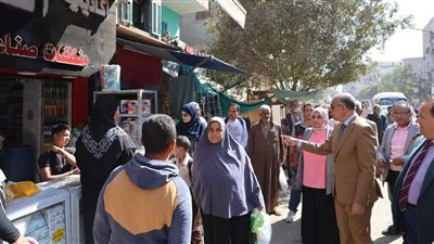 محافظ المنيا: ينهي فوضى الأسواق العشوائية وافتراش الباعة الجائلين الشوارع والأرصفة