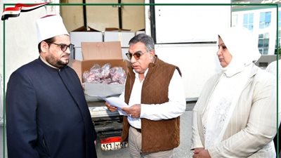توزيع 2 طن لحوم على الأسر الأولى بالرعاية بالدقهلية