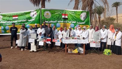 «الزراعة» تفحص وتعالج 1500 حيوان بمنطقة سقارة بالبدرشين