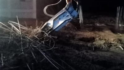 حملة موسعة لإزالة التعديات على الأراضي الزراعية غرب الأقصر (صور)