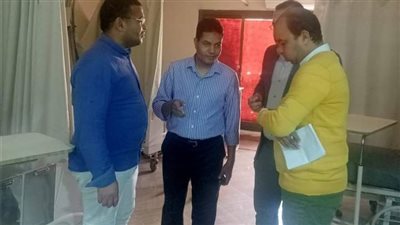 وكيل الصحة بالأقصر يتفقد سير وانتظام العمل بمستشفي القرنة غرب الأقصر 