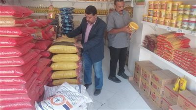 حملات تموينية مفاجئة على المخابز البلدية والأسواق بالمنيا 