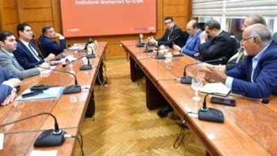 محافظ الدقهلية يستقبل مدير برامج البنية التحتية بالسفارة السويسرية