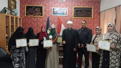 «القليوبية الأزهرية» تكرم معلمات أفضل قاعة برياض الأطفال 