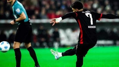 مرموش يسجل في فوز إينتراخت فرانكفورت على شتوتجارت 