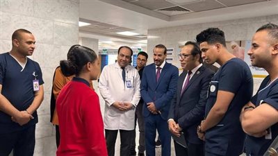  الرعاية الصحية تستقبل شخصيات دولية بمنشآتها بمحافظات جنوب الصعيد