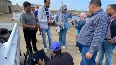 محافظ دمياط يستعين بهيئة الاستشعار عن بعد لتطوير مزرعة الرطمة للاستزراع السمكى