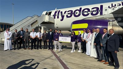 مطار سوهاج يستقبل أولى رحلات شركة فلاي اديل القادمة من مطار جدة 