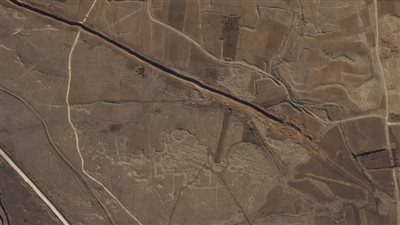 صور تظهر قيام إسرائيل بالبناء على طول المنطقة منزوعة السلاح في سوريا