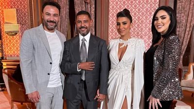 مي فاروق تهنئ هاني فرحات على عقد قرانه: 