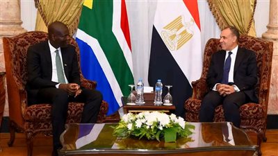 وزير الخارجية يجري الجولة الأولى المشاورات السياسية بين مصر وجنوب إفريقيا 