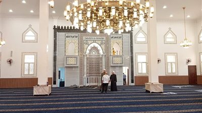 افتتاح مسجد التقوى بالجيزة اليوم.. صور