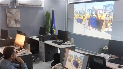 نائب محافظ أسوان يتابع تنفيذ تجربة عملية للتعامل مع الأمطار والسيول