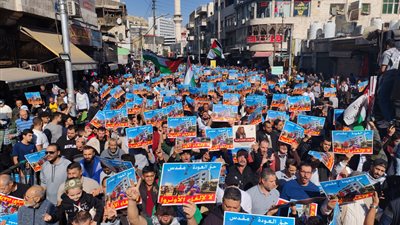 تظاهرات في الأردن ترفض إلغاء «أونروا» وتؤكد «حق العودة»