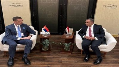 وزير الخارجية يؤكد لنظيره الصربي أهمية تفعيل مذكرات التفاهم بين البلدين