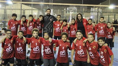 الأهلي مواليد 2012 يفوز على الزهور في دوري براعم كرة الطائرة 