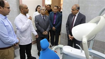 محافظ المنيا يشهد افتتاح مركز “طب الأسنان التخصصي” بالمنيا الجديدة